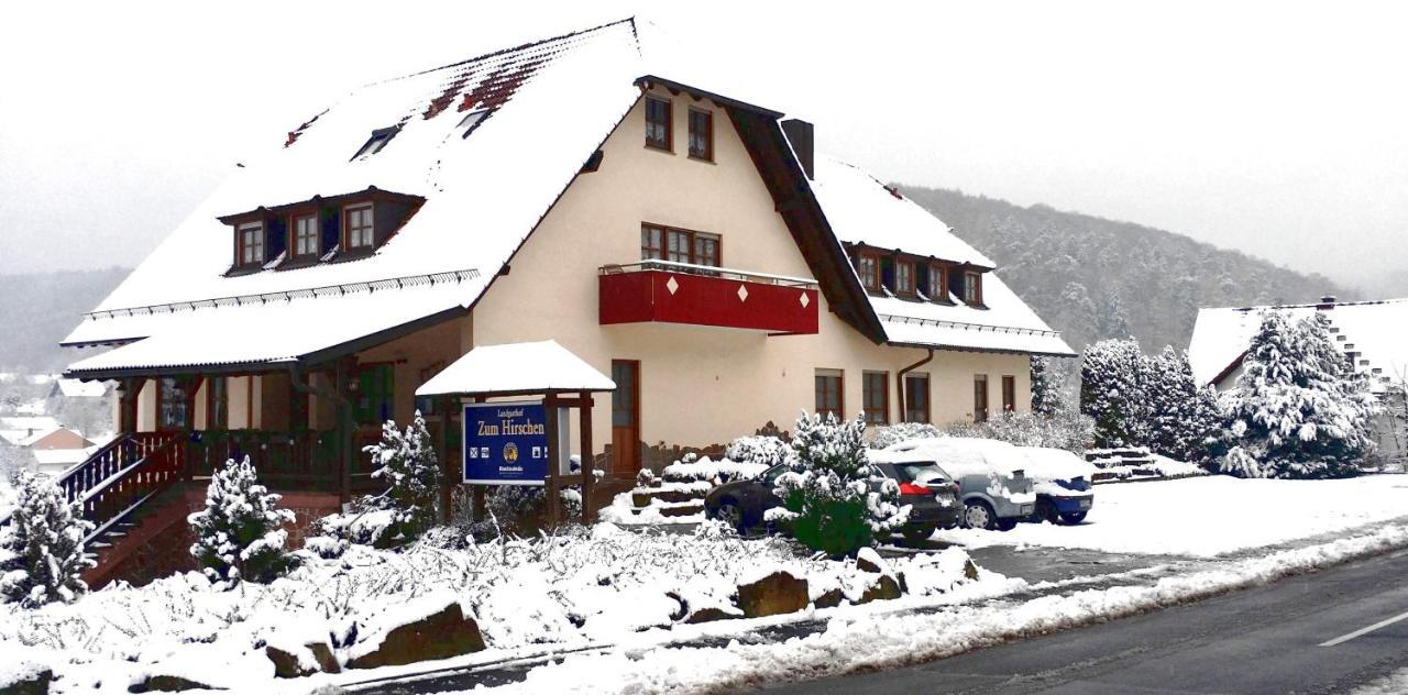 Landgasthof Zum Hirschen Hafenlohr エクステリア 写真